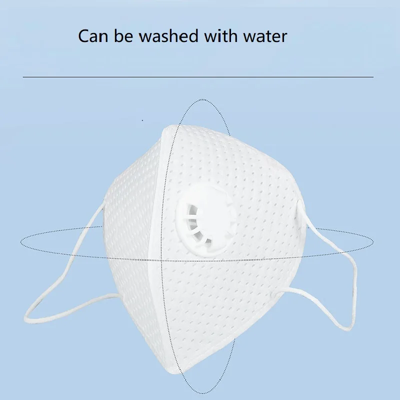 

N95 FFP2 Kid child masks with valve face mouth protect Disposable anti-dust germ pollution face mask face safety wireman masks