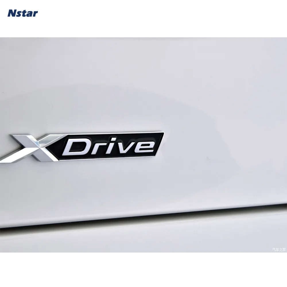 

1pcs Xdrive Metal Auto Emblem Car Trunk Styling Decal Badge For BMW X1 X3 X4 X5 X6 40i 2020 25i 28i Car Part Decoration Sticker