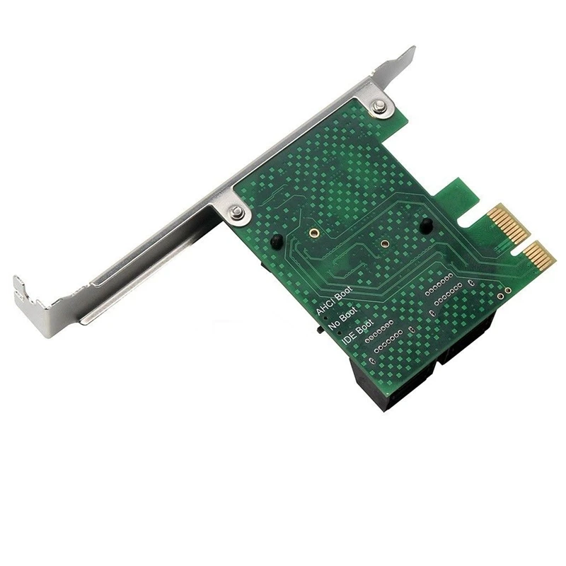 PCIe PCI Express 6G SATA3.0 4 Порты и разъёмы SATA III расширения карты контроллера широкие