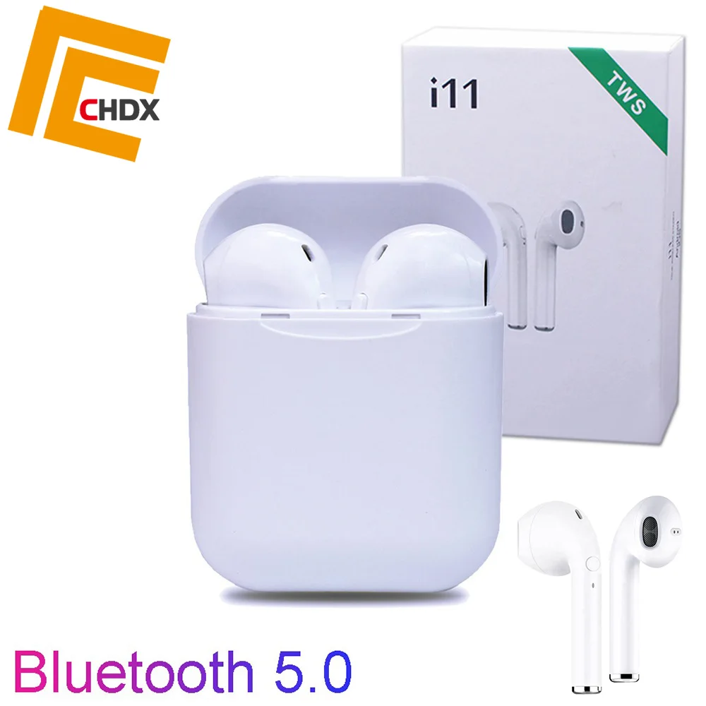 

CHDX TWS i11 Wireless Earphones Bluetooth Earbuds Noise Reduction Headphone Headset for Andorid IOS Phone Good Quality