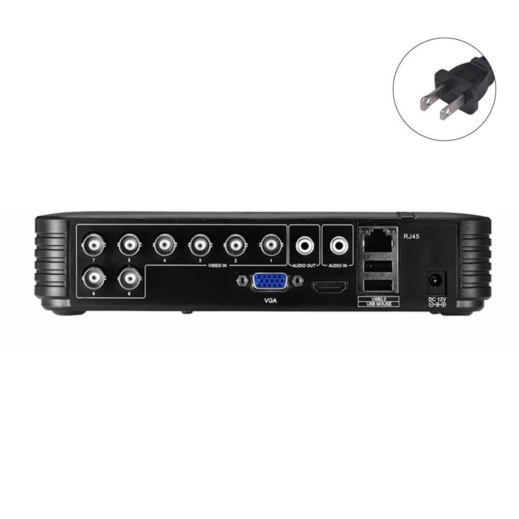 4CH 8CH CCTV AHD DVR Мини Гибридный 1080N NVR видео рекордер AHD IP аналоговая камера DVR видеонаблюдения безопасности CCTV рекордер