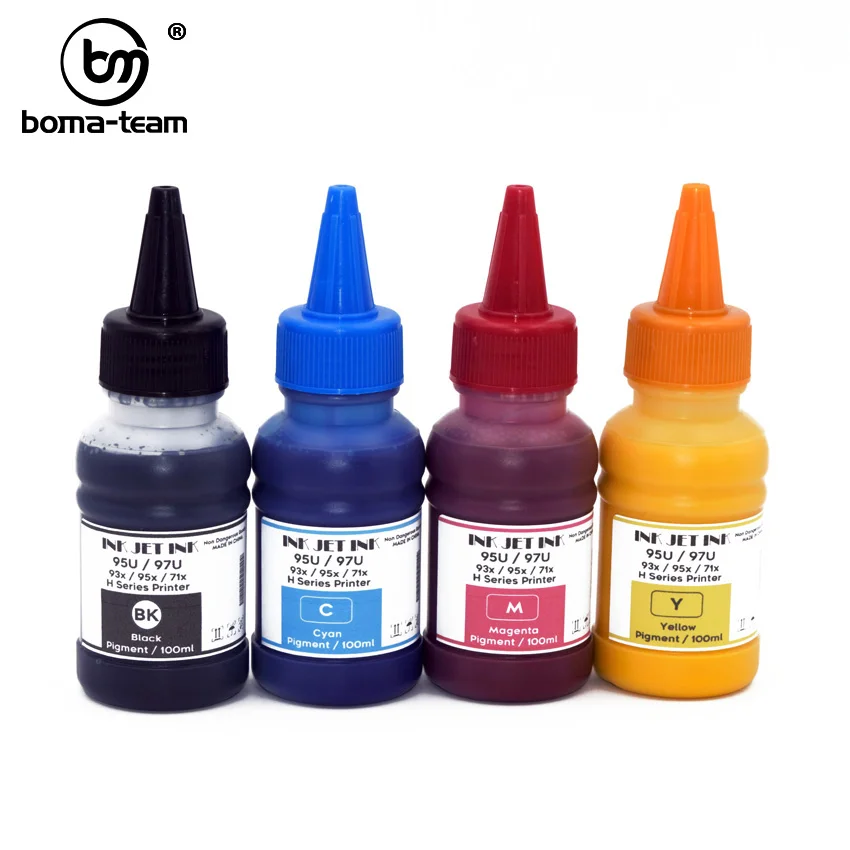 Фотообои 100 мл * 4 цветов фотообои для HP 711 711XL чернила принтеров Designjet T120 T520|pigment ink for