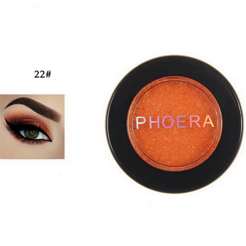 22 Shimmer Тени для век макияж матовые стойкие тени для век порошок блеск пигмент одиночные тени для век для женщин Красота Косметика - Цвет: 22