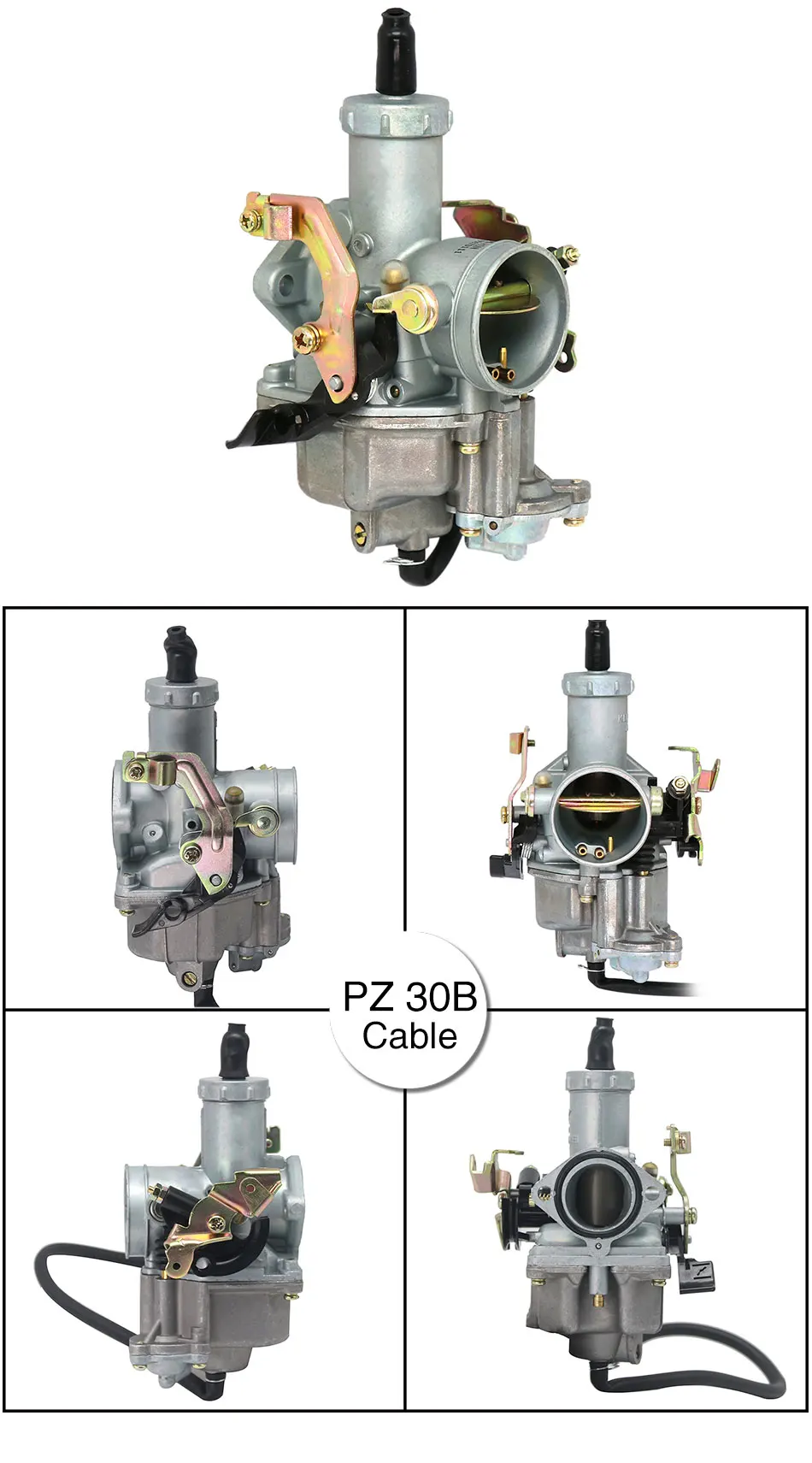 ZSDTRP PZ19 PZ26 PZ27 PZ30 Карбюратор Carb ATV Dirt Bike Pit Quad Go Kart багги для 175CC 200cc 250cc Мотоцикл Dirt bike