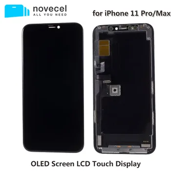 

1pc Novecel High OLED Screen LCD Touch Display Assembly Replacement For iPhone 11 Pro 11 Pro Max Screen Remplacement