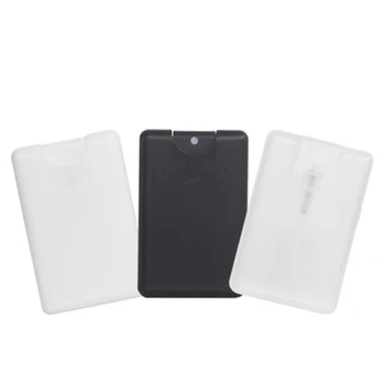 

20 ML Plastic Portable Perfume Spray Bottle Moisturizing Water Box Card Type Perfume Spray Bottle Perfume Refillable Bottle