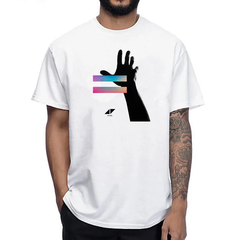 Новое поступление, Мужская футболка Avicii, Dj Avicii, футболка в стиле хип-хоп, Мужская забавная футболка, летняя повседневная футболка с коротким рукавом для мужчин/женщин