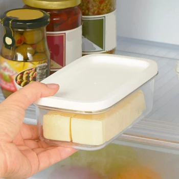 

Butter Box Cheese Cutting Crisper Sealed Rectangular Storage Box