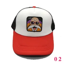 Бренд Dragon Ball Master Roshi VEGETA Snapback Кепка хлопковая бейсбольная кепка для мужчин и женщин хип-хоп кепка Кепка с сеткой для водителя грузовика Прямая поставка