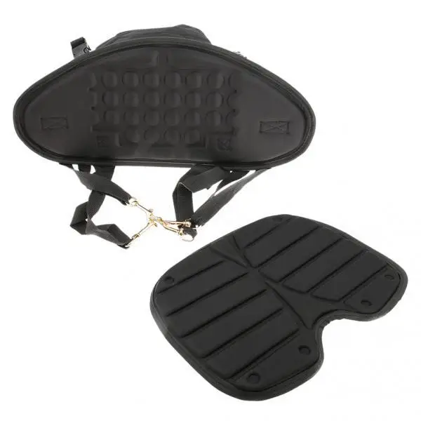

2x Universal Kayak Canoe Boat Seat & Padded Back Rest Support Cushion / BACK Bag