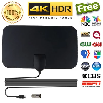 

Stable TV Antenna Amplifier Aignal Booster 50 miles Digital 4K 1080P HD TDT HDTV Satellite VHF UHF Satellite Antenna Receiv