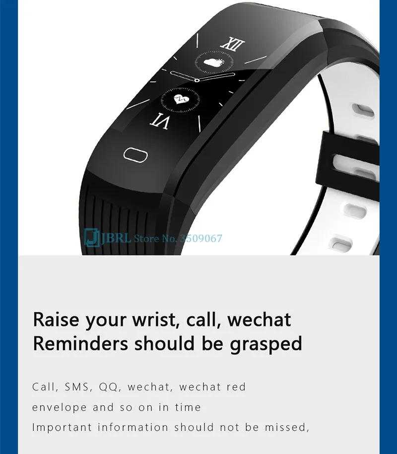 2021 Silicone Bracelet Smartwatch Men Women Smart Watch Fitness Tracker For Android iOS Smart Clock Sport Waterproof Smart-Watch