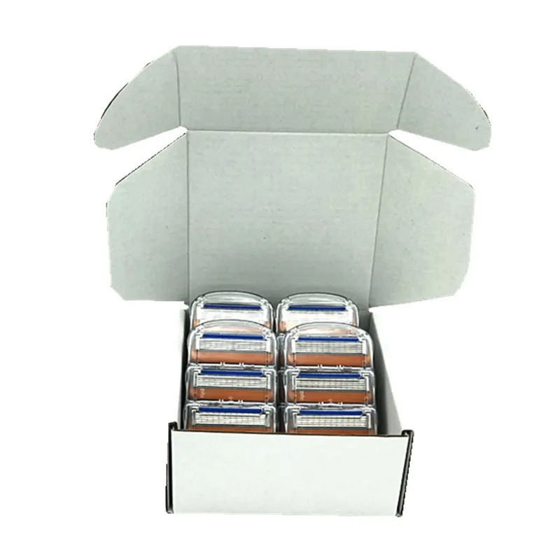 

16 Pcs / Pack Men 5 Layer Shaver Razor Blades High Quality Shaving Cassettes Facial Care Men Shaving Blades Replacement Blade