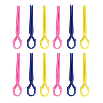 

100pcs Hairstyling Clamps Convenient Fixing Clips Hair Clips Partition Clips Hairdressing Clips for Home Salon Barber Shop