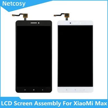 

Netcosy LCD Screen Assembly For XiaoMi Max Repair Parts 6.44" Full LCD Display Touch Screen Digitizer Assembly For Xiaomi Max