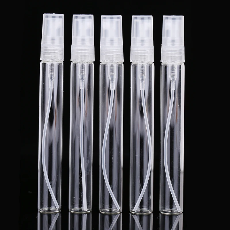 Mist Spray Bottles 5pcs/Pack 2ml-10ml for Perfume Refill