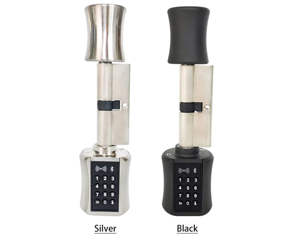 스마트 잠금 장치 DIY 열쇠가 없는 이중 교체 실린더 잠금 장치 TT 잠금 장치 WiFi 유로 실린더 스마트 잠금 장치