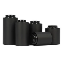 Xin Jia Yi для упаковки чая кофе сахар олово контейнер глянцевый Чай Упаковка черный Оловянный Контейнер Круглый Оловянный бак для масла набор красок