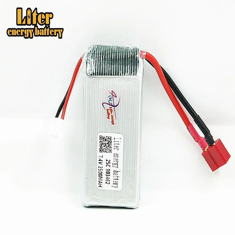7 4 В 1600 мАч 903462 Lipo 25c аккумулятор для 12428 автомобиля FT009 батарейка пульта