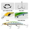 NOEBY NBL9498 New Minnow Fishing Lure Hard Artificial Bait Sea Fishing 110mm 19g Sinking for Sea Bass Pike Fishing Tackle ► Photo 3/6