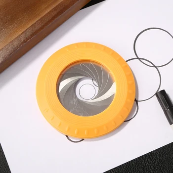 

Large Flexible Metal Measuring Ruler Rotary Adjustable Woodworking Math Industrial Round Stationery Accurate Circle Drawing Tool