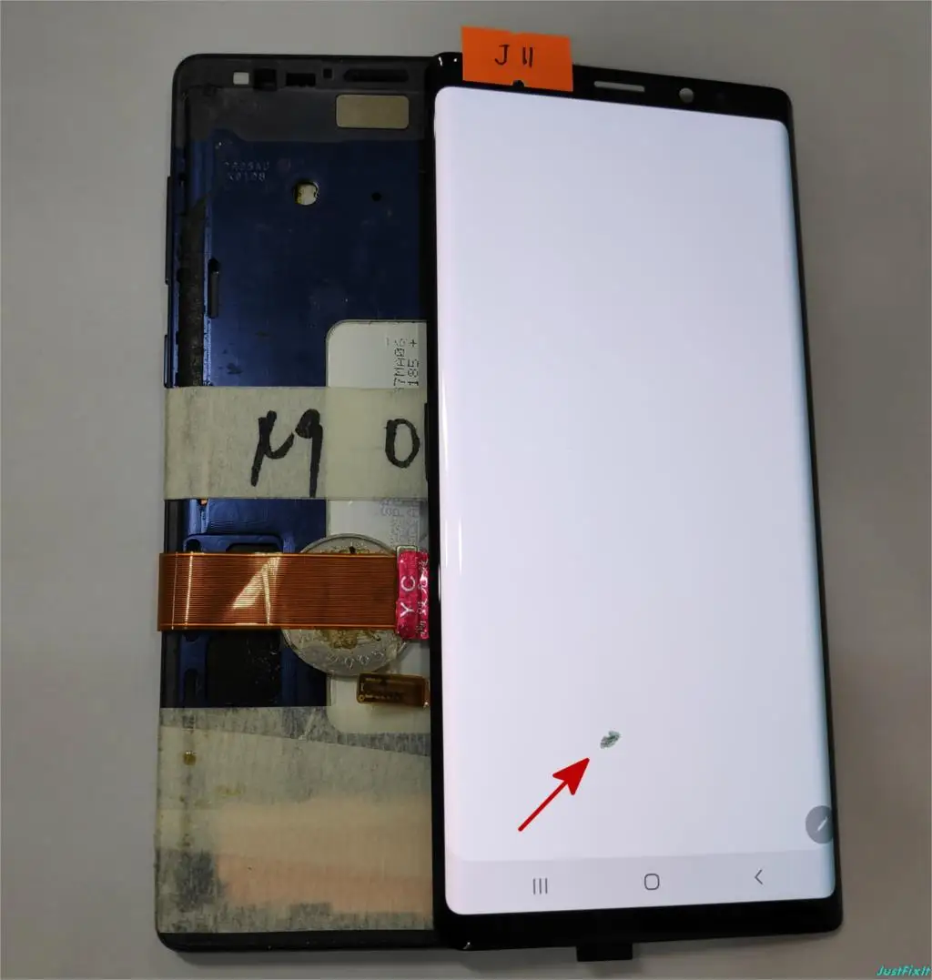 Для samsung Galaxy Note 9 N960 N960F N960D N960DS дефект ЖК-дисплей кодирующий преобразователь сенсорного экрана в сборе 6," Note9