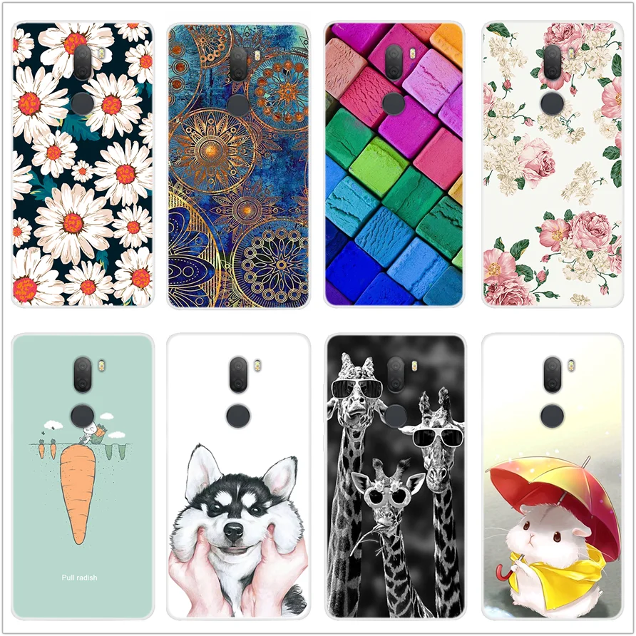 

Silicone Case for Coque Xiaomi Redmi 5 Plus Case 5.99" Cute TPU Back Cover for Xiaomi Redmi 5 Case 5.7" Funda Capa Phone Cases