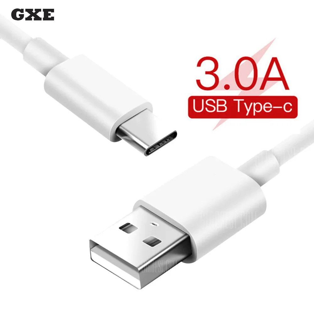 Кабель USB Type C для Samsung Galaxy S10 S9 S8 Plus Xiaomi mi 9 3A Быстрая зарядка USB-C зарядное устройство