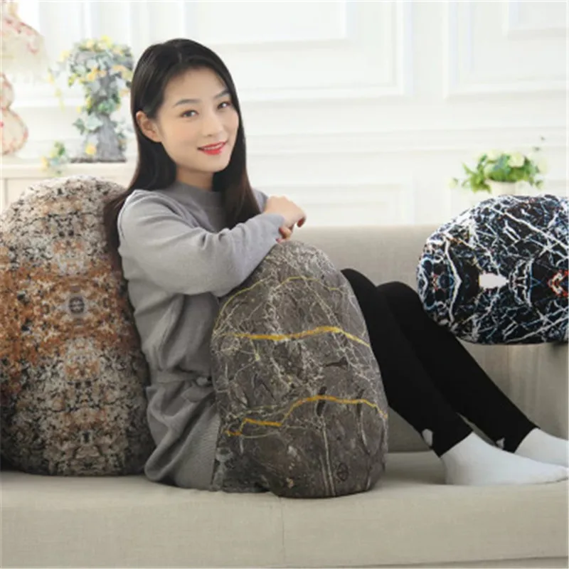 

INS Mini Creative Home Supplies Plush Pillow Cushion Model Cobble Pillow Net Red Children's Napping Pillow