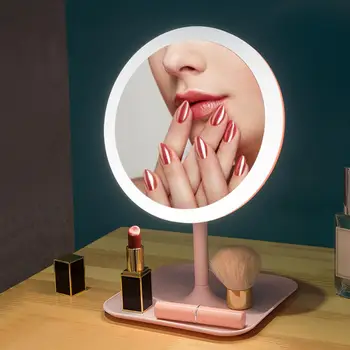 

USB Adjustable Rechargeable LED Fill Light Makeup Mirror Dressing Table Lamp Makeup Mirror Adjustable LED, Daylight, Desk Lamp,