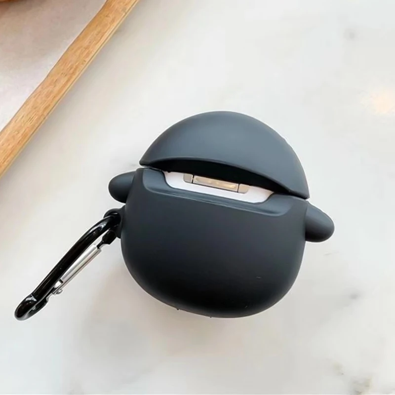 Симпатичные Пингвин беспроводные bluetooth наушники чехол для Apple Airpods силиконовые наушники Чехлы для Airpods 2 защитный чехол