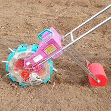 Регулируемая клюв искусственный сеялка машина/ручная сеялка/Механическая сеялка машина двойной 12 отверстий