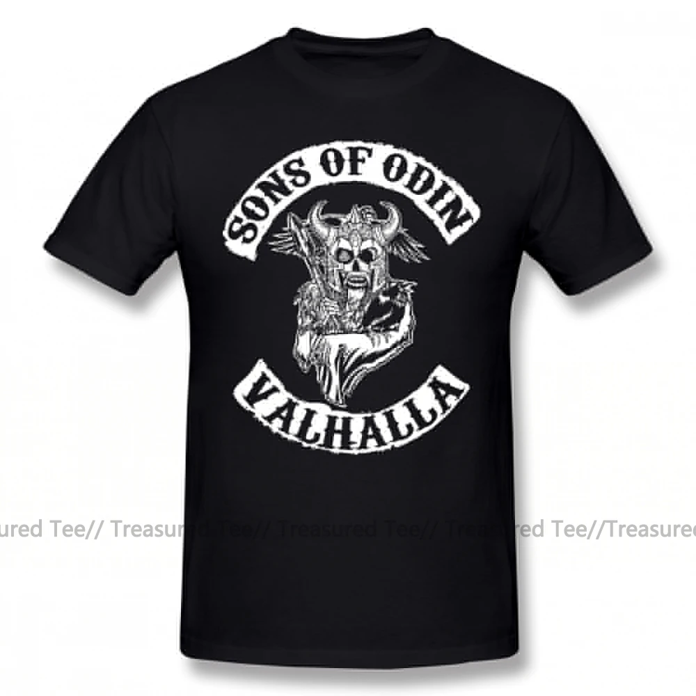 Sons Of Anarchy футболка сыновья Одина Valhalla глава уличная Awesome с короткими рукавами и