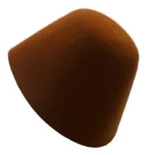 Шерстяная шляпа Дамы сплошной цвет ведро фетровая шляпа мода Женская осень и зима рыбак шляпа оранжевый