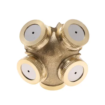 

1 Pcs Misting Nozzle Agricultural Brass Fine Sprayer Green Lawn Sprinkler Spray Nozzle Atomizing Nozzle Accessories