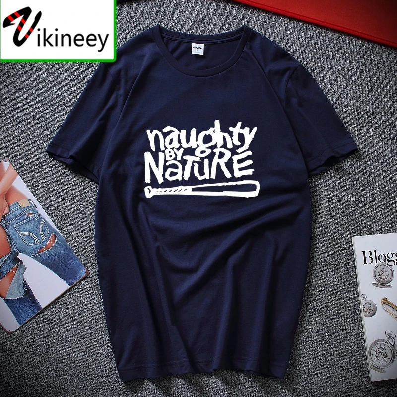 Футболка Naughty By Nature для старой школы хлопковая майка в стиле хип-хоп рэп