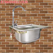 Lavello Cucina Portatil Faucet Inoxidable Lava Manos Spoelbak Fregadero De Cocina Lavabo Cuba Pia Cozinha кухонная раковина