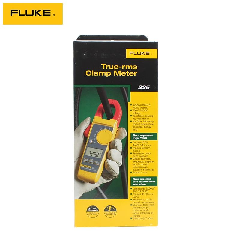 Fluke 323/324/325 цифровой истинного среднеквадратичного значения переменного тока постоянного тока высокой точности клещи F323 F324 F325