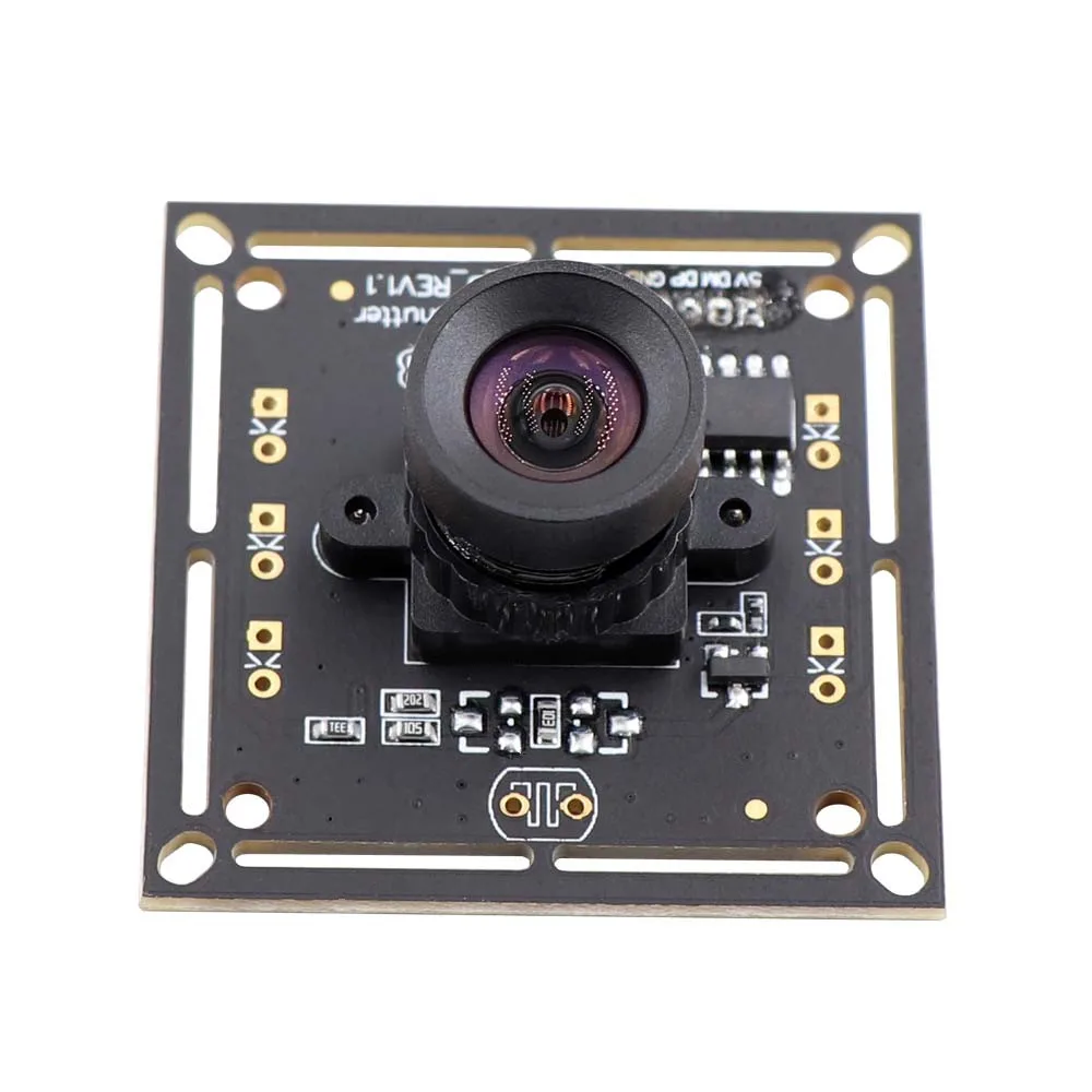 

Global Shutter Monochrome 120fps VGA 640 x 480P Mini Webcam OTG UVC USB Camera Module for Android Linux Windows Mac