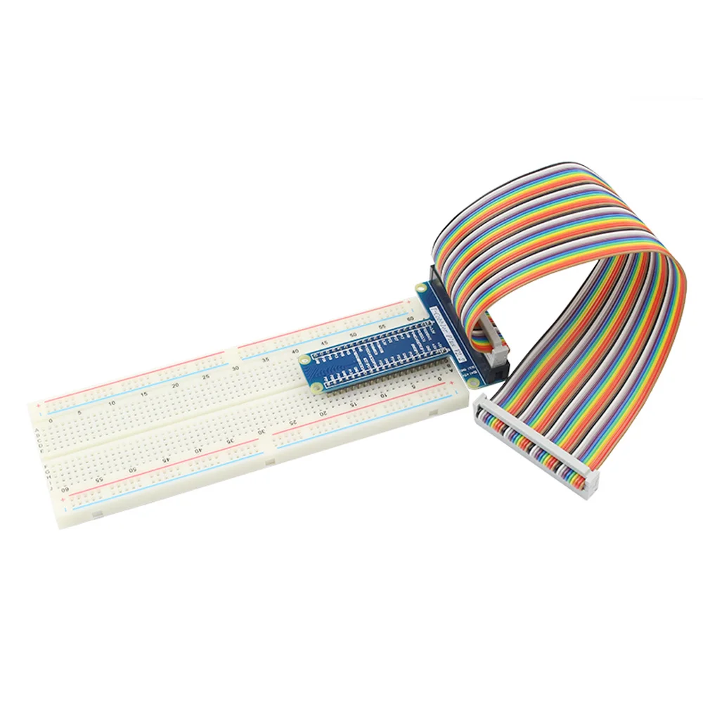 Удлинительная плата Aokin T GPIO макетная DIY с 40 контактным плоским ленточным кабелем