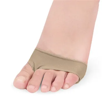 

1Pair Hot Sale Foot Pad Insoles Leica Cloth+SEBS Fabric Massage Non-slip Shock Absorber Front Palm Pad Half Yard Pad