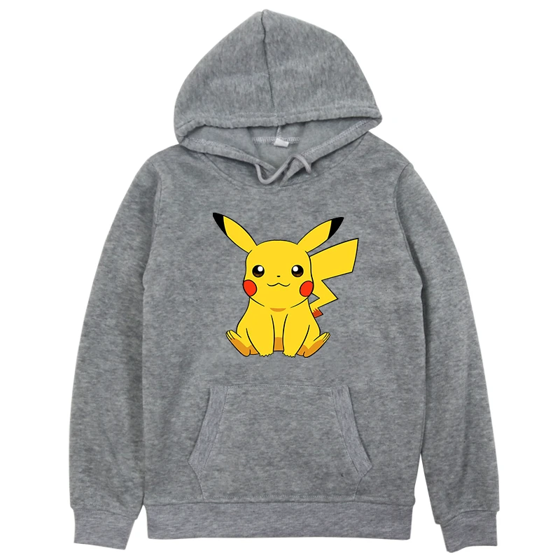 Hoodies 5 Лидер продаж, осенне-зимнее пальто Новые толстовки с принтом Покемон Пикачу Детские толстовки для мальчиков Детский ребенок дошкольного возраста девочки младенец, одежда - Цвет: Hoodies 5