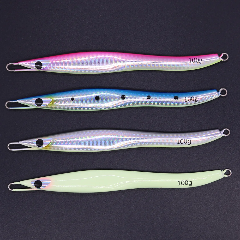 

CASTFUN G2 Fishing Lures Speed Jig Metal Jigs Artificial Baits Jigging Lure 100g 150g 1pc Fishing Jigs Deep Sea Bait