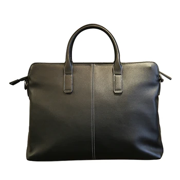 

GUMST Business Men Briefcase High Quality Pu Leather Single Shoulder Crossbody Bag High Capacity Laptop Bag