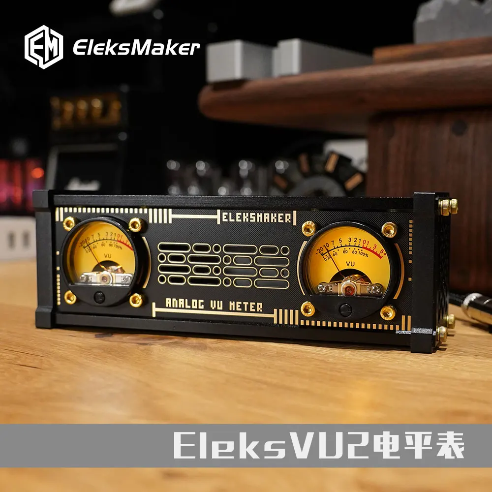 Eleksmaker Eleksvu2 Level Meter, Pickup Meter, Pickup Lamp, Rgb Light Level, Voice Controller, Vu Meter Head Con Retroilluminazione