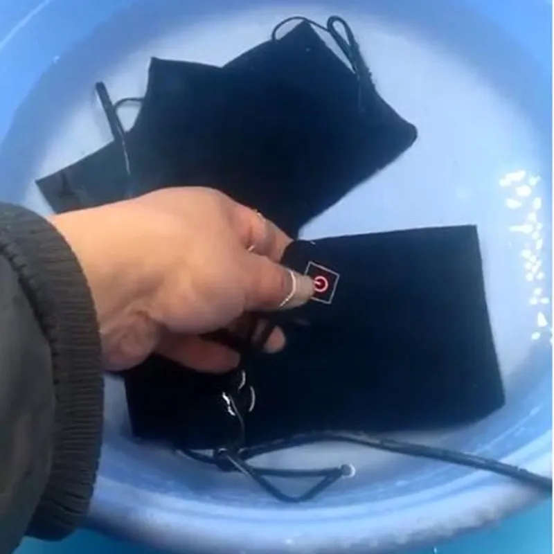 Usb нагреватель 5 в 1 2 3 прокладки из углеродного волокна 3 уровня регулируемый водонепроницаемый теплый нагреватель usb нагреватель для жилета куртка для домашних животных обувь для ног