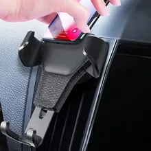 Gravity Car Phone Holder For Phone in Car Air Vent Clip Mount No Magnetic Mobile Phone Holder Cell Stand Support For iPhone GPS