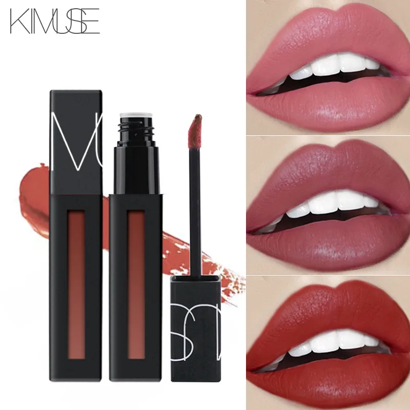 

12 Color Matte Lip Glaze Waterproof Nude Gradient Nude Tube Lip Glaze Moisturizing Lip Gloss Non Lipstick Cup Set