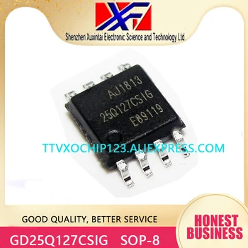 

10Pcs/Lot GD25Q127CSIG GD25Q127 25Q127CSIG 25Q127 FLASH - NOR Memory IC 128Mb (16M x 8) SPI SOP-8