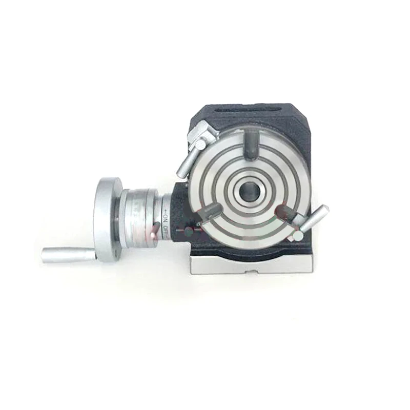 HV4 diameter 100mm vertical and horizontal milling machine horizontal vertical rotary table high precision